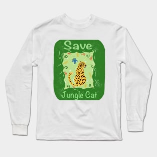 Jungle cat Long Sleeve T-Shirt